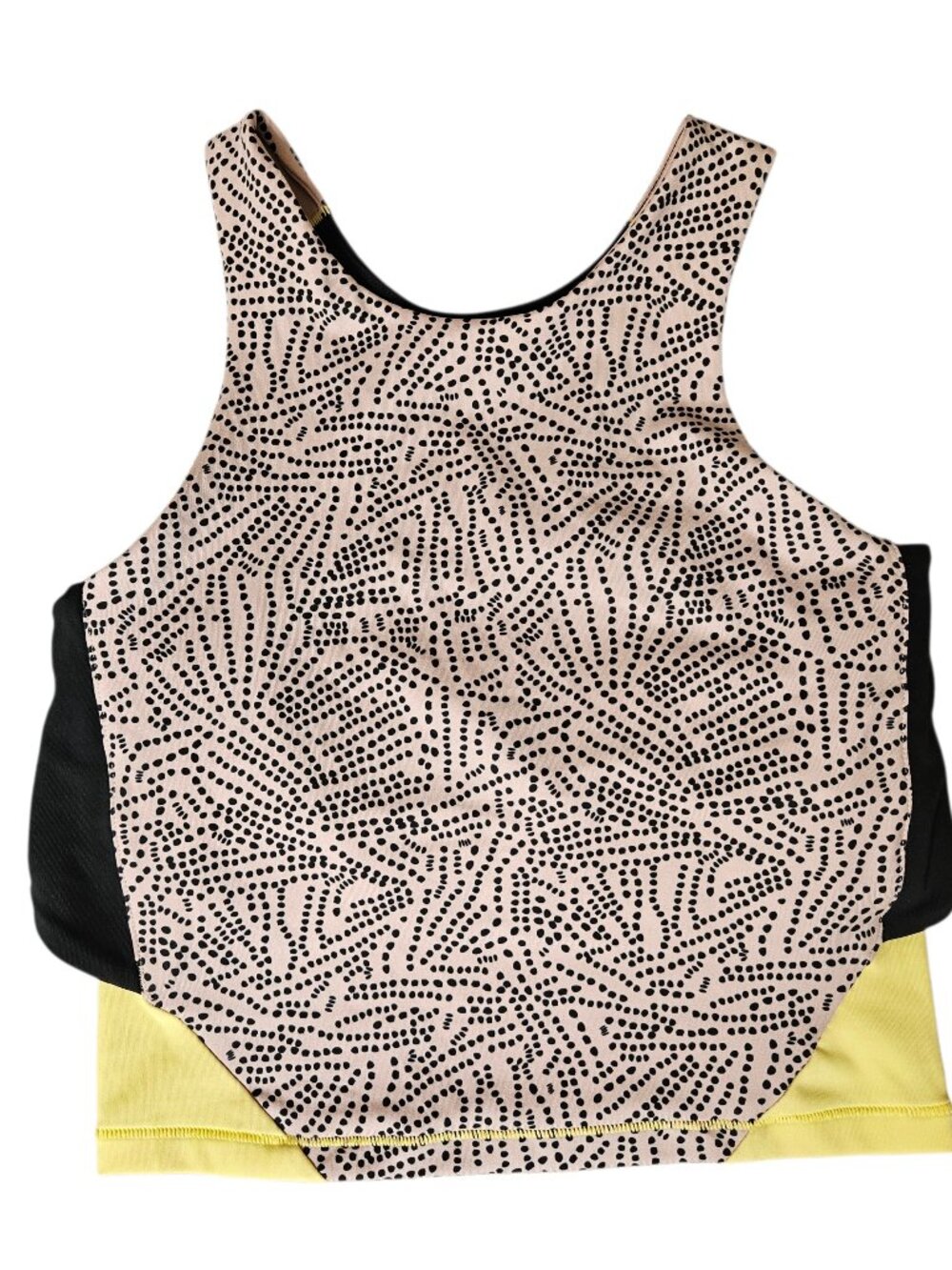 JANJI Women's Cropped Tank Bra Top Running S Pullover Performance Gym Workout
